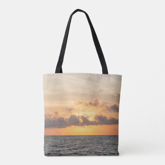 Folly Beach Morning Tote Bag (Achterkant)