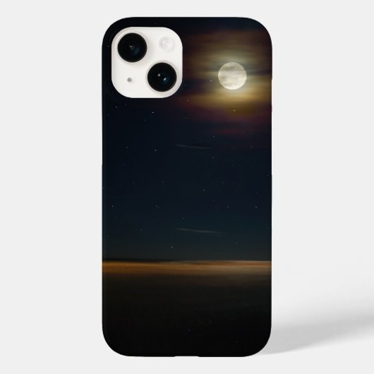 Folly Beach Night iPhone Case (Achterkant)