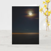 Folly Beach Night Kaart (Gele Bloem)