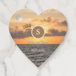 Folly Beach Ochtend Bruiloft Favor Labels