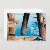 Folly Beach Old Docks Briefkaart (Voorkant / Achterkant)