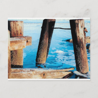 Folly Beach Old Docks Briefkaart