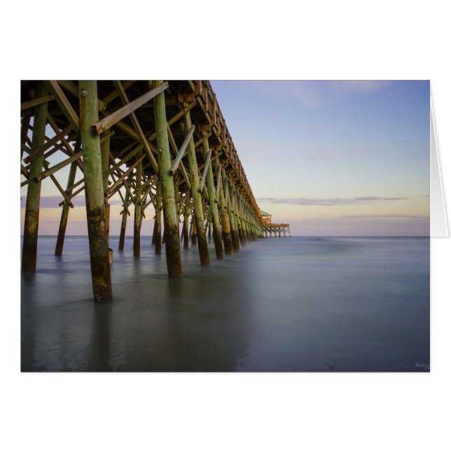 Folly Beach Pier Beauty (Voorkant Horizontaal)