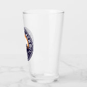 Folly Beach SC Souvenirs Retro Sunset Pier 60s Glas (Links)