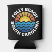 Folly Beach, South Carolina Blikjeskoeler (Achterkant)