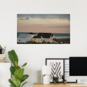 Folly Beach, South Carolina Poster (Thuiskantoor)