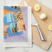 Folly Beach South Carolina SC Old  Briefkaart Theedoek (Quarter Fold)