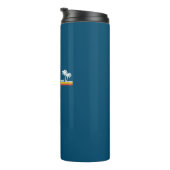 Folly Beach South Carolina Thermosbeker (Geroteerd rechts)