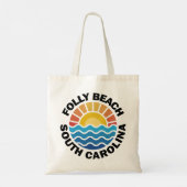 Folly Beach, South Carolina Tote Bag (Achterkant)