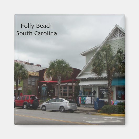 Folly Beach Strip Magneet (Voorkant)