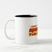 Folly Beach. Tweekleurige Koffiemok (Links)