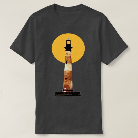 Folly Beach Uitzicht T-shirt (Design voorkant)