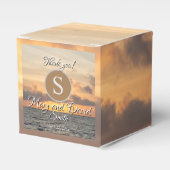 Folly Beach Wedding Bedankdoosjes (Voorkant Zijde)