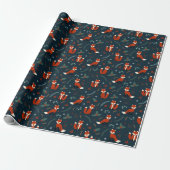Folly Fox Cuties Cadeaupapier (Uitgerold)