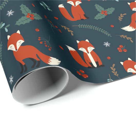 Folly Fox Cuties Cadeaupapier (Rol Hoek)