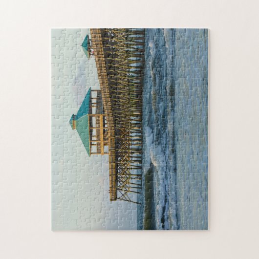 Folly Pier Morning Legpuzzel (Verticaal)