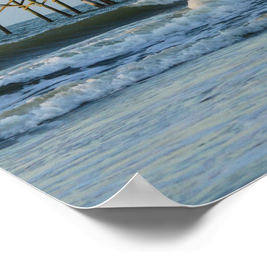 Folly Pier Morning Poster (Hoek)