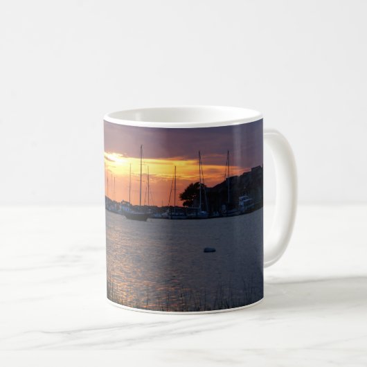 Folly River Sunset Coffee Mok (Voorkant rechts)