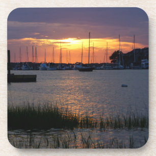 Folly River Sunset Drankjes Onderzetter