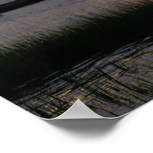 Folly River Sunset Poster (Hoek)