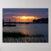 Folly River Sunset Poster (Voorkant)