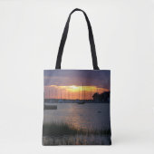 Folly River Sunset Tote Bag (Voorkant)