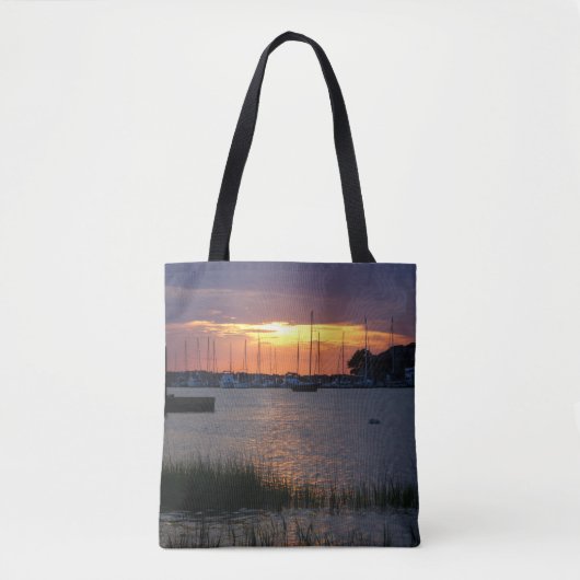 Folly River Sunset Tote Bag (Voorkant)