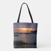 Folly River Sunset Tote Bag (Achterkant)