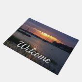 Folly River Sunset Welcome Doormat Deurmat (Schuin)