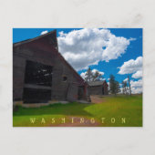 Folsom Boerderij Fishtrap Lake Washington Briefkaart (Voorkant)