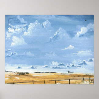 Folsom, Californië Poster