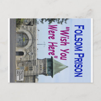 Folsom gevangenis: "Ik wou dat je hier was" #2 Briefkaart