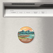 Folsom Lake California Boating Vist Emblem Magneet (Insitu (Vaatwasser))