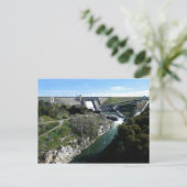 Folsom-pictogram: Folsom Dam en Gorge Briefkaart (Staand voorkant)