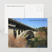 Folsom-pictogram: Regenboogbrug Briefkaart (Voorkant / Achterkant)