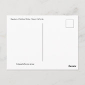 Folsom-pictogram: Regenboogbrug Briefkaart (Achterkant)