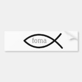 foma bumpersticker (Voorkant)