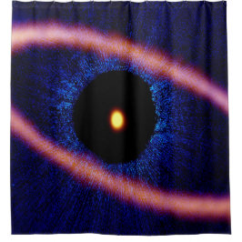 Fomalhaut Star System Debris Disk Douchegordijn