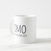 FOMO Angst om het te Missen Koffiemok (Voorkant links)
