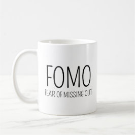 FOMO Angst om het te Missen Koffiemok