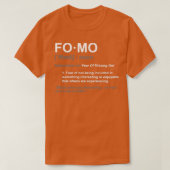 FOMO BITCOIN T-SHIRT (Design voorkant)