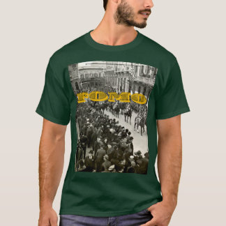 FOMO Geel Retro T-shirt