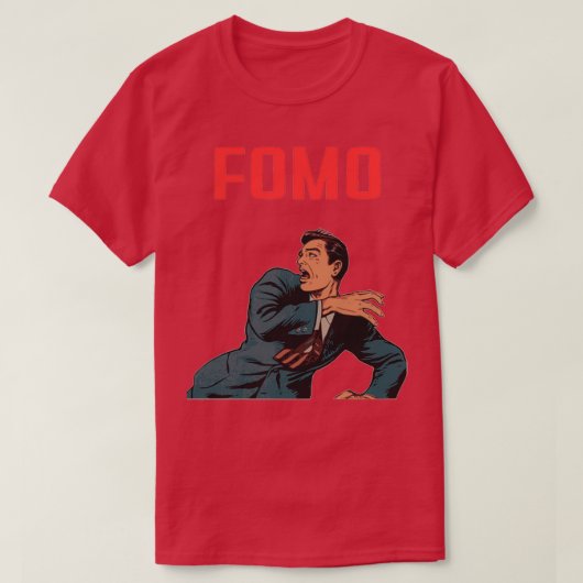 FOMO oh nee T-shirt (Design voorkant)