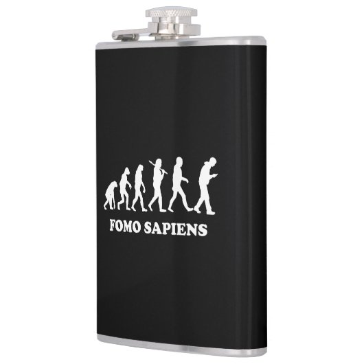 Fomo Sapiens Heupfles (Links)