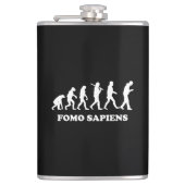 Fomo Sapiens Heupfles (Voorkant)