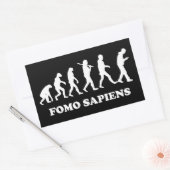 Fomo Sapiens Rechthoekige Sticker (Envelop)