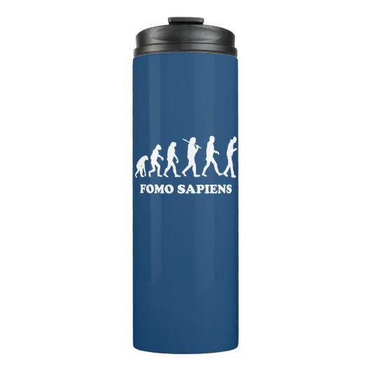 Fomo Sapiens Thermosbeker (Voorkant)