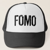 FOMO Trucker Hat Pet (Voorkant)