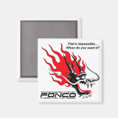 Fonco Magnet (Voorkant / Achterkant)