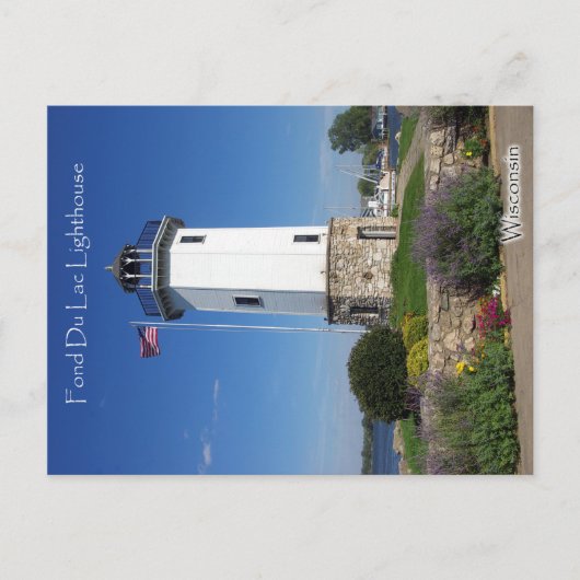 Fond Du Lac Lighthouse Briefkaart (Voorkant)